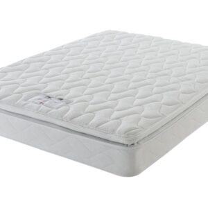Layezee Comfort Memory Pillow Top Mattress, Single